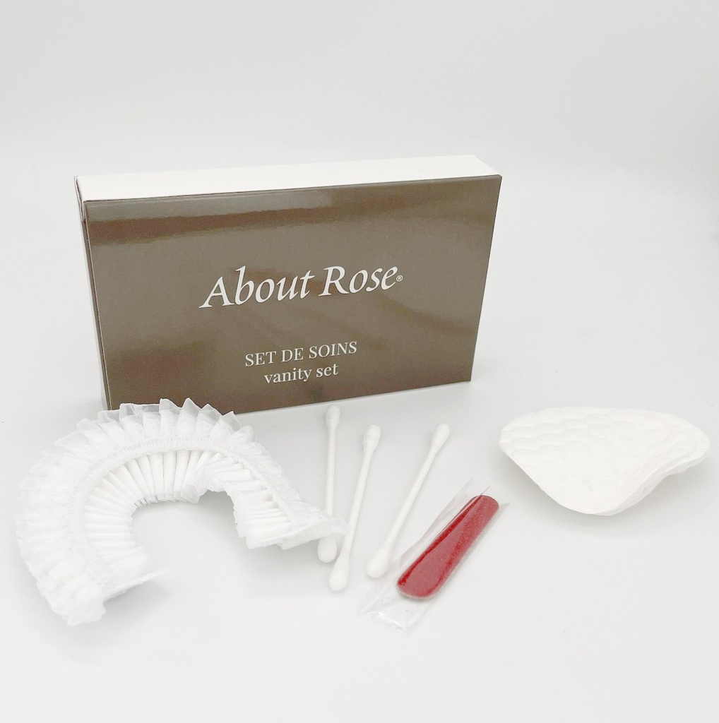 About Rose Set Vanity ECO 100% plastic free