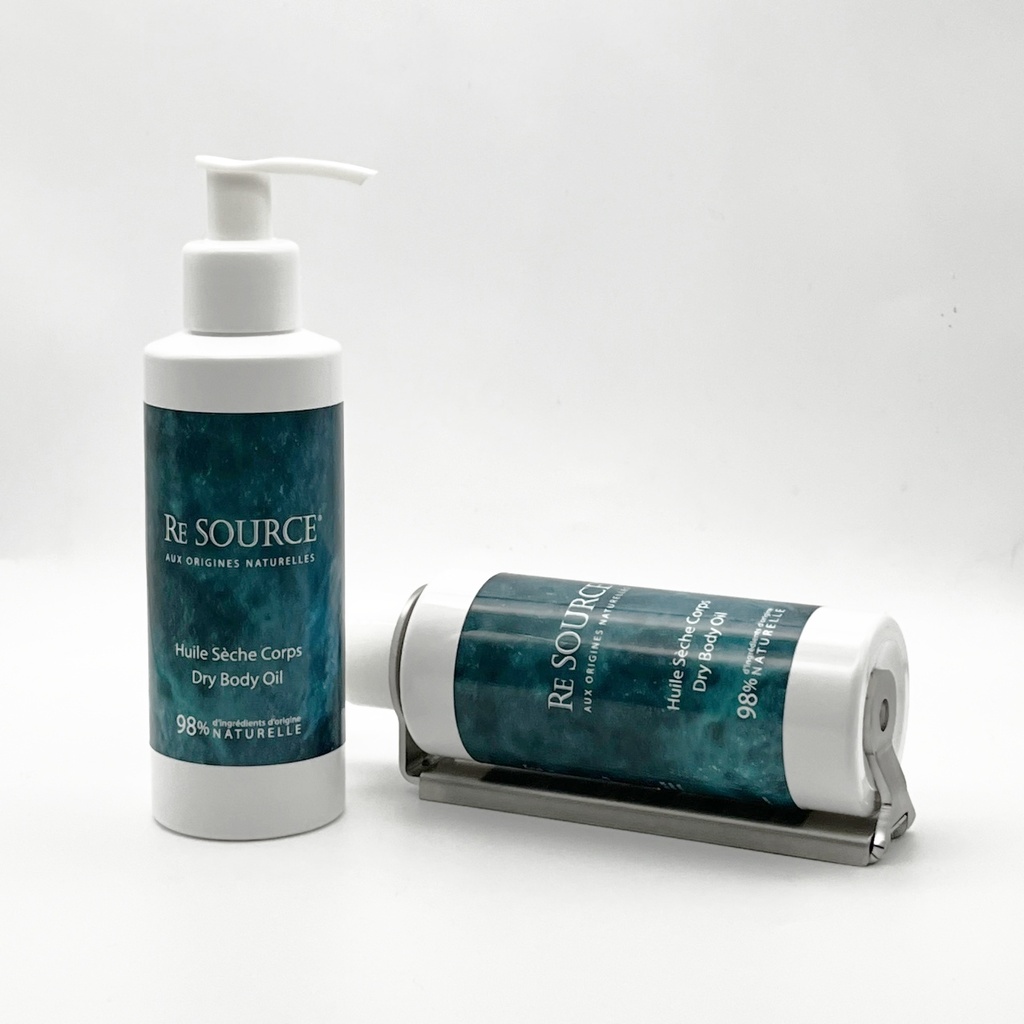 RE SOURCE Huile Sèche Corps 150ml flacon à pompe rechargeable