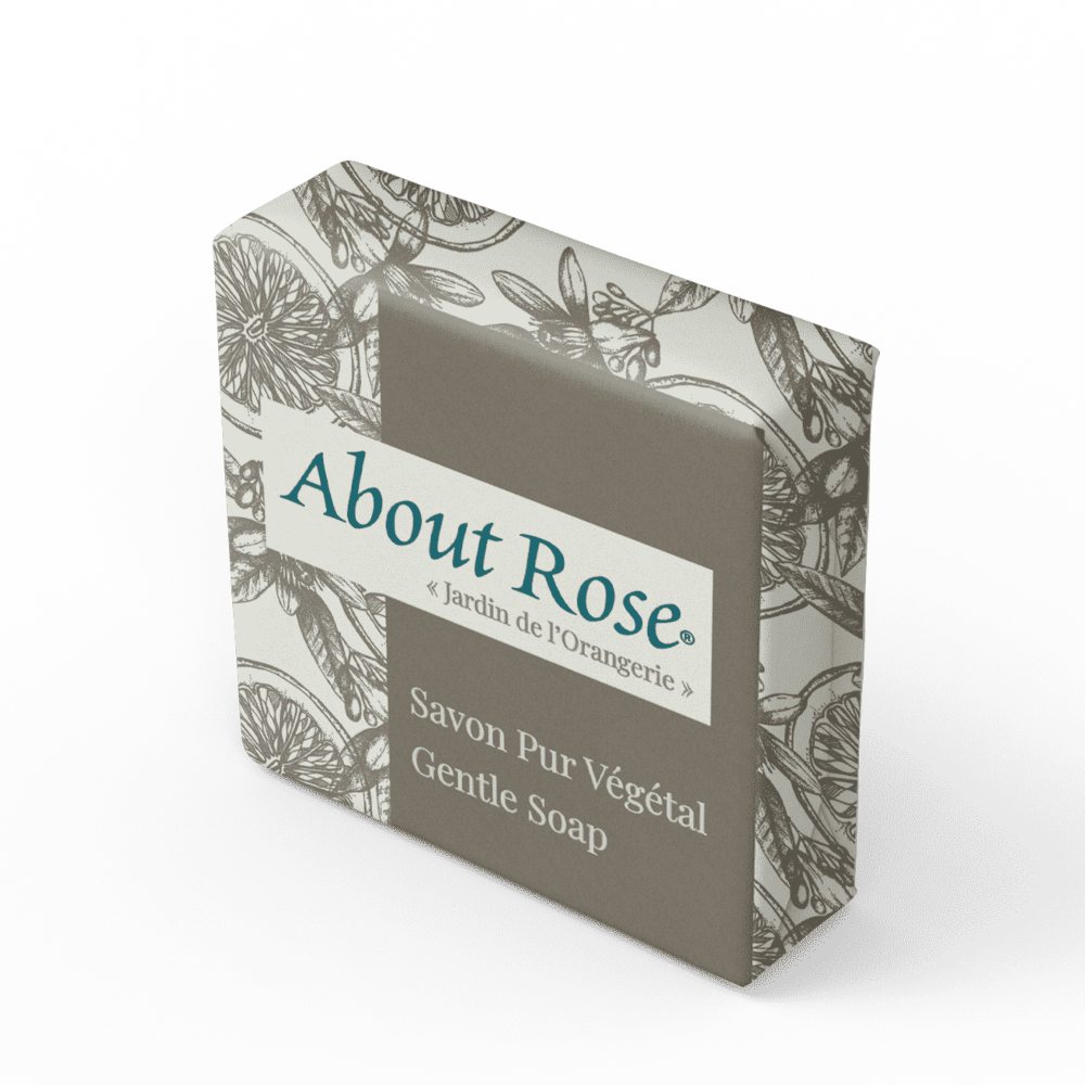 About Rose "Jardin d'Orangerie" 20g Savon doux pur végétal