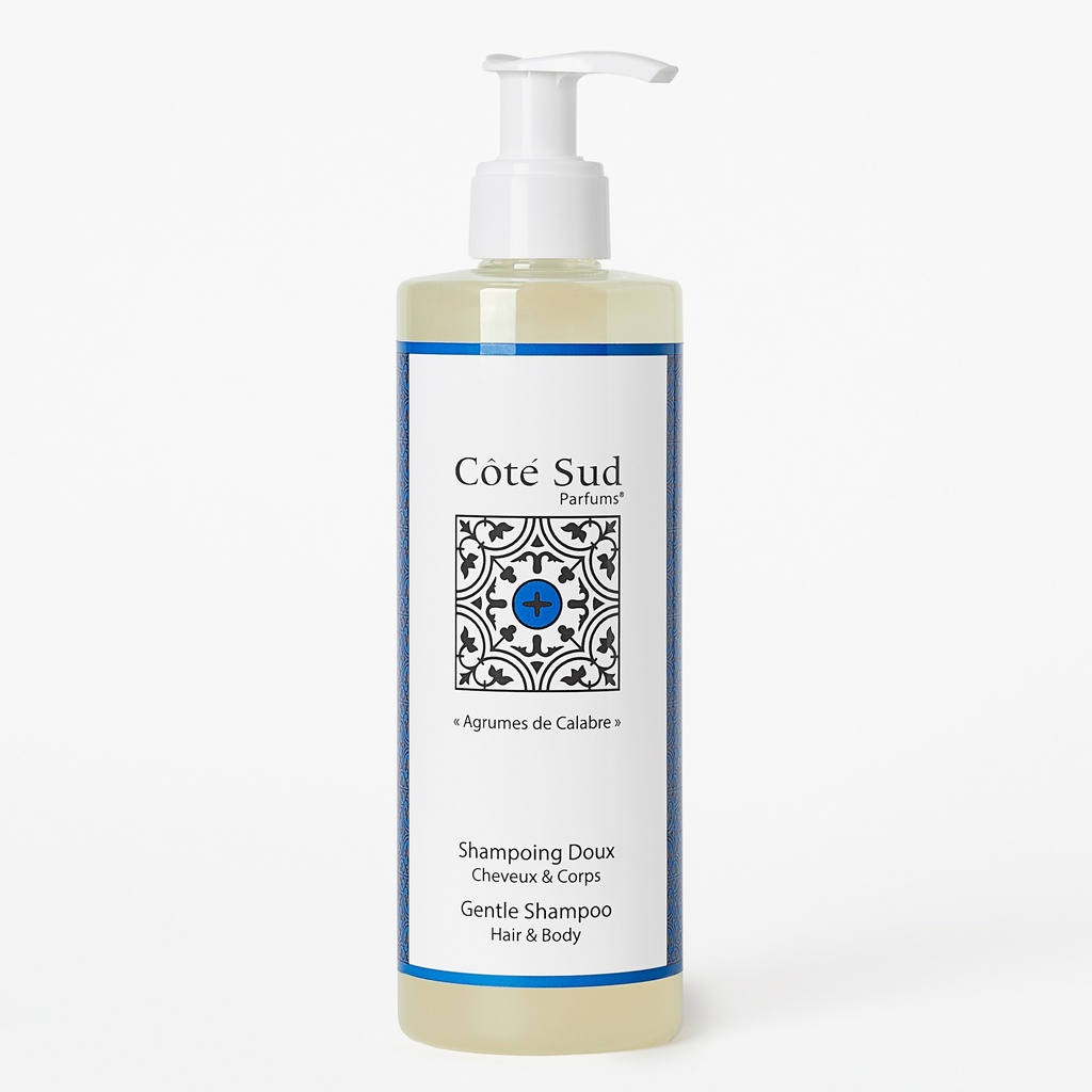  Côté Sud Agrumes de Calabre 300ml Shampoing cheveux et corps Pompe