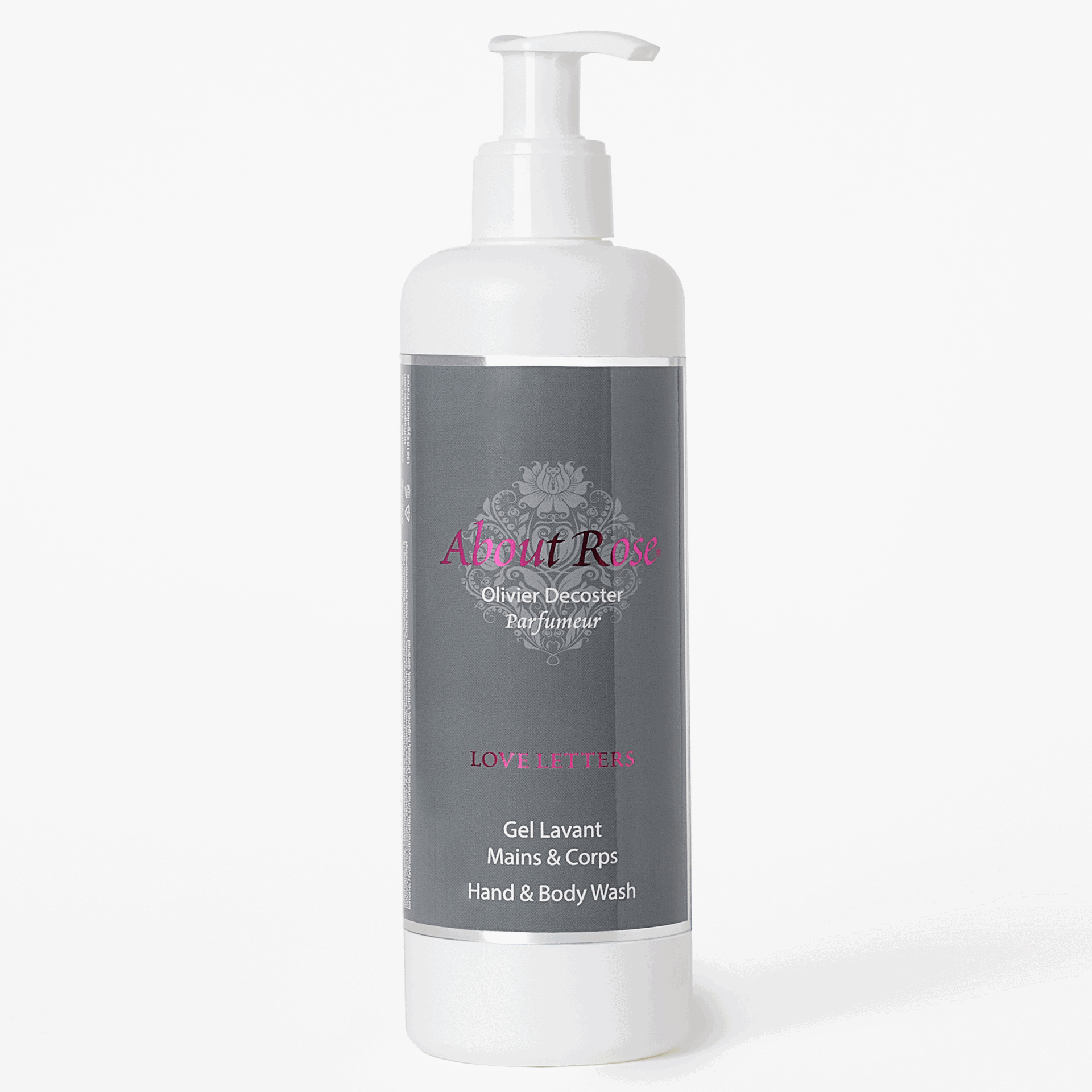 About Rose Love Letters Hand & Body Wash 300ml PHANTOM