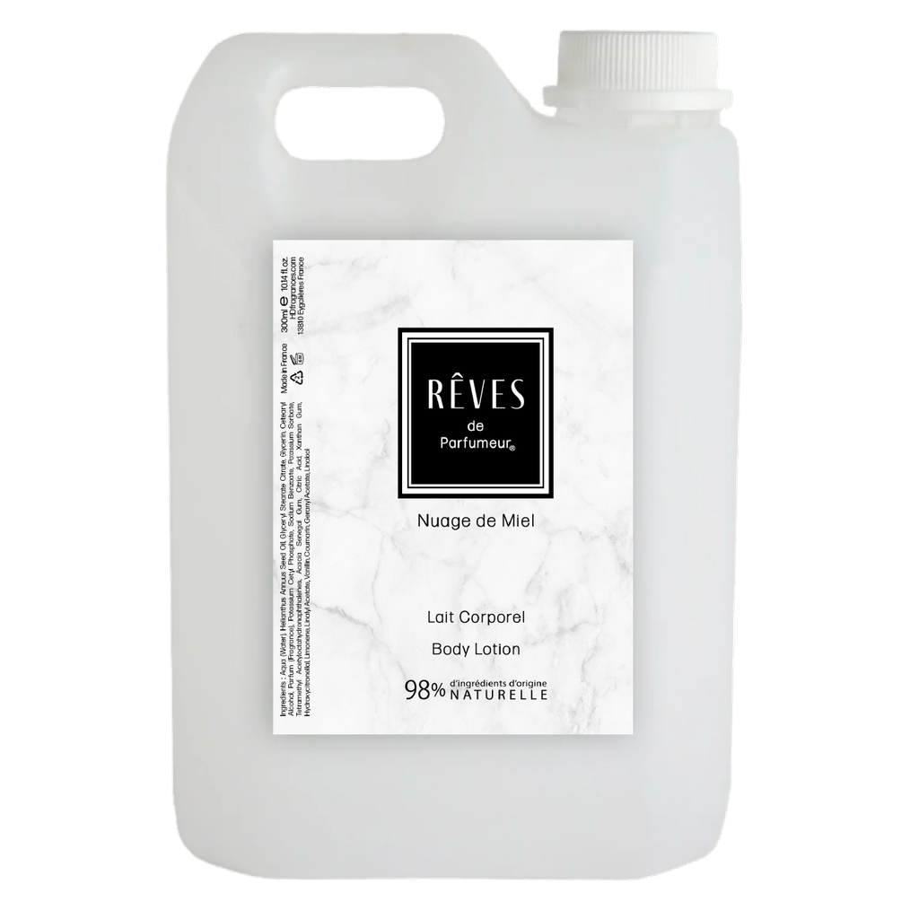 RÊVES de Parfumeur "Nuage de Miel" Lait corporel Recharge 5 L 