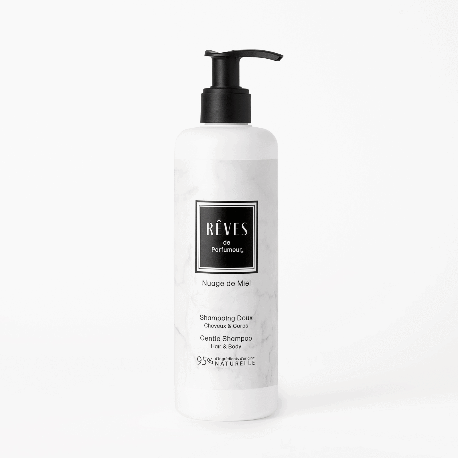 RÊVES de Parfumeur "Nuage de Miel" Shampoing 2en1 Cheveux et Corps flacon PHANTOM 300 ml