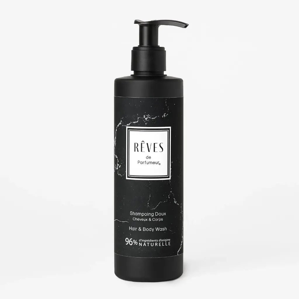 RÊVES de Parfumeur "Violette Sauvage" Shampoing Hydratant Éco-pompe 300ml 