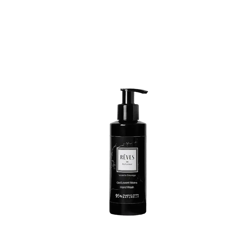 RÊVES de Parfumeur "Violette Sauvage" Gel Lavant Mains Éco-pompe 150ml  
