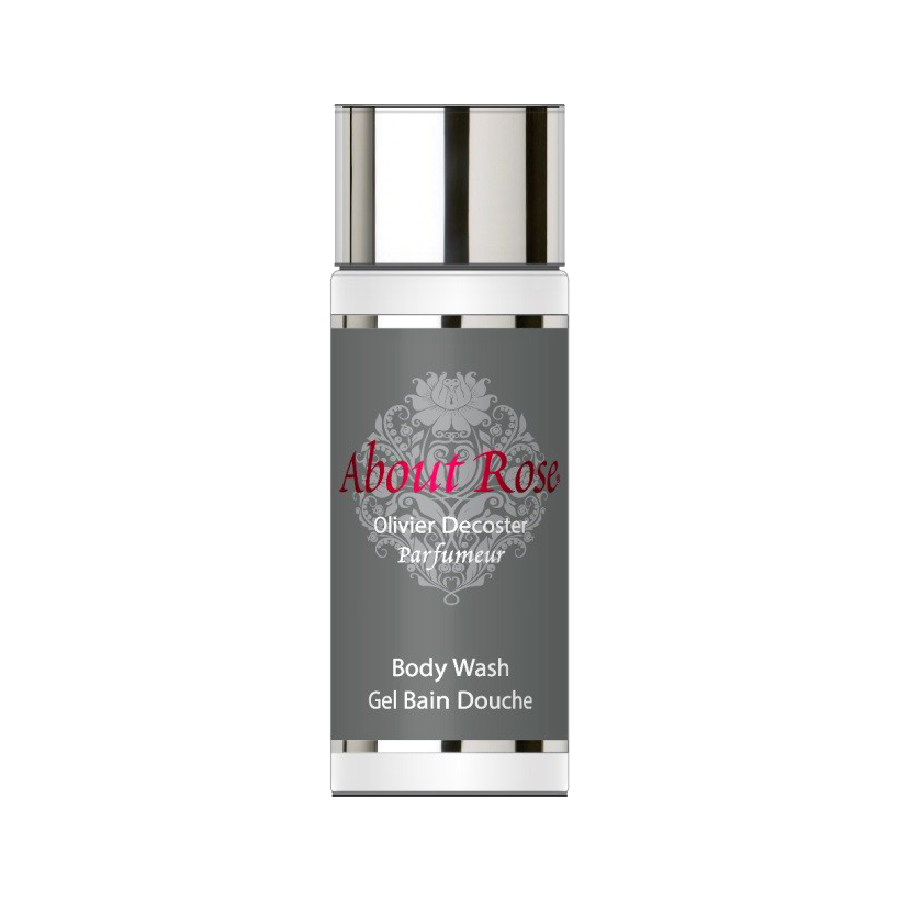 About Rose Love Letters 30ml Gel bain douche