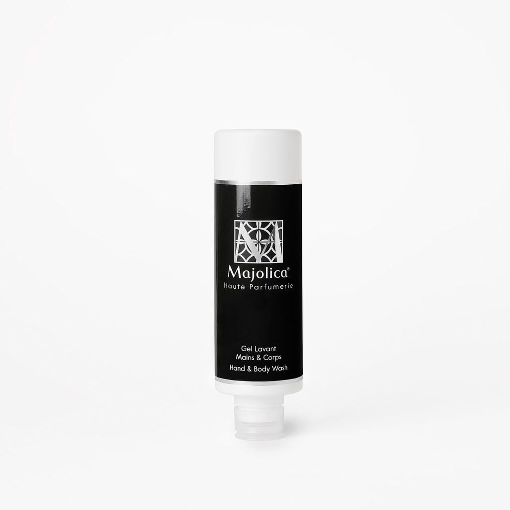 [MAJN300SBWPW] Majolica Shampoing doux cheveux et corps 300ml Side Press