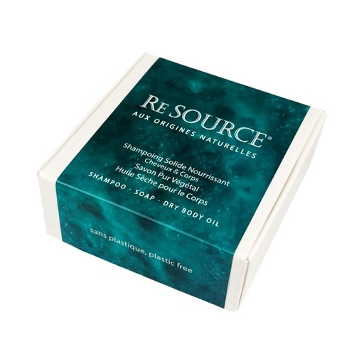 [RESMTRIOCOF1] RE SOURCE "Fleurs d'eau"  | Plastic Free Trio Gift Set