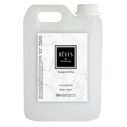 [REVMIE5LBL] RÊVES de Parfumeur "Nuage de Miel" Lait corporel Recharge 5 L 