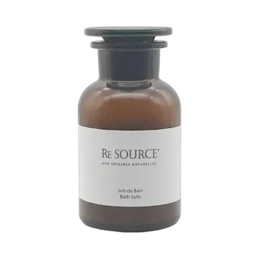 [FLACONSELS250] Flacon vide en verre 250 ml pour sels de bain