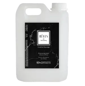 [REVIO5LSHAMP] RÊVES de Parfumeur "Violette Sauvage" Shampoing cheveux et corps Recharge 5 L 