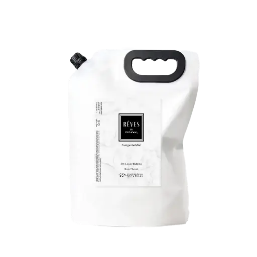 [REVMIE3LGEL] RÊVES de Parfumeur "Nuage de Miel"  Hand & Body Wash Doypack 3 L Refills