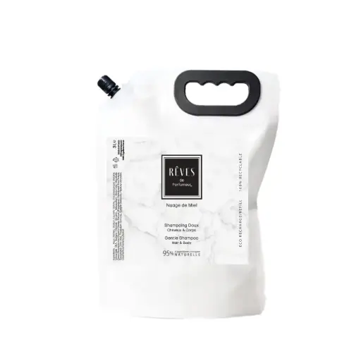 [REVMIE3LSBW] RÊVES de Parfumeur "Nuage de Miel" Shampoing Cheveux et Corps Recharge Doypack 3 L