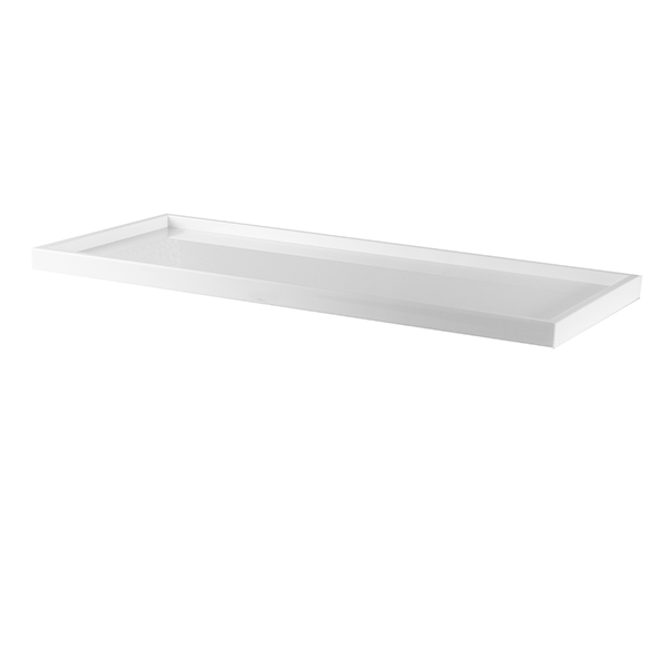 [TRAY1WHITE] Presentation Tray Plexiglass White